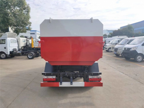 东风途逸3方挂桶式垃圾车