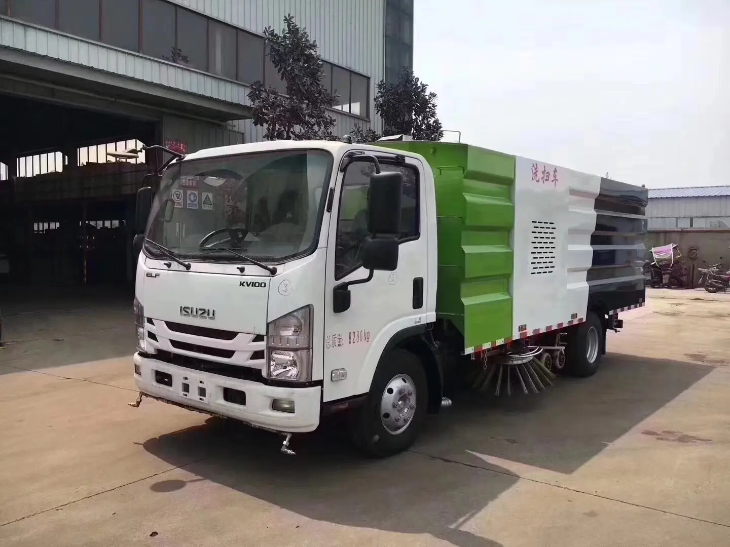 五十铃4水5尘洗扫车国六