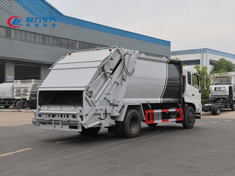 东风天锦15方压缩垃圾车