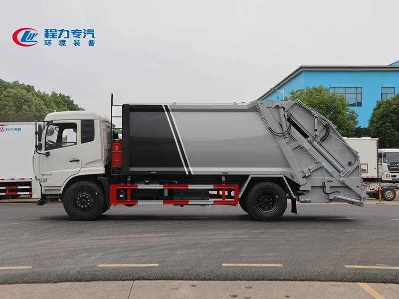 东风天锦15方压缩垃圾车