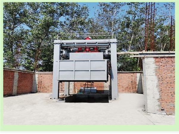  垂直式垃圾压缩站