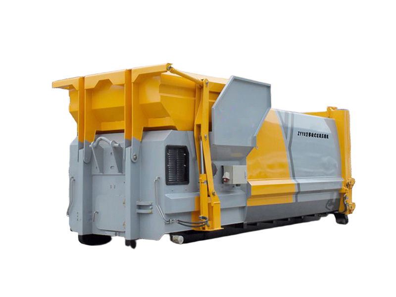 移动式垃圾压缩站翻斗型